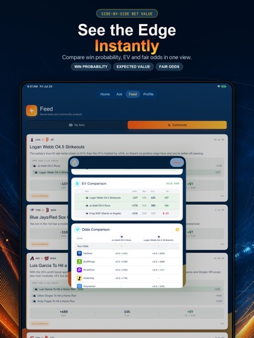 Sports Betting Research: Juice iPad screenshot