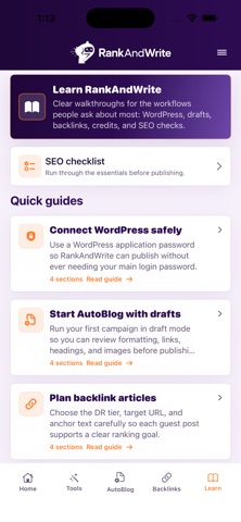RankAndWrite - SEO Screenshot 6 of 7