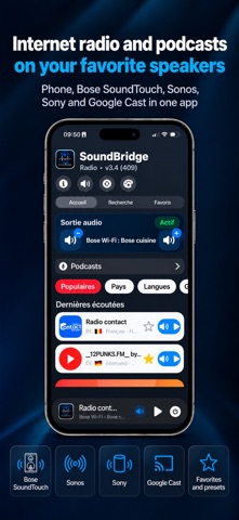 SoundBridge Radio screenshot 1