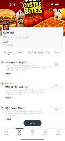 Castle Bites iPhone screenshot