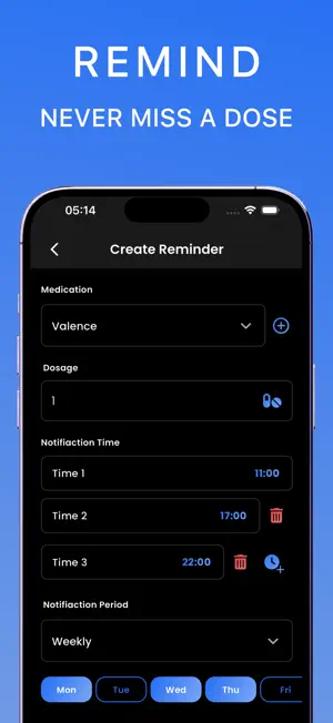 Medicine tracker - iPills screenshot 3