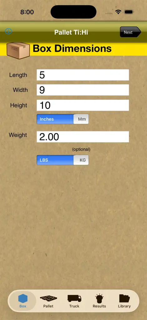 Pallet Ti Hi - Productivity App | MWM
