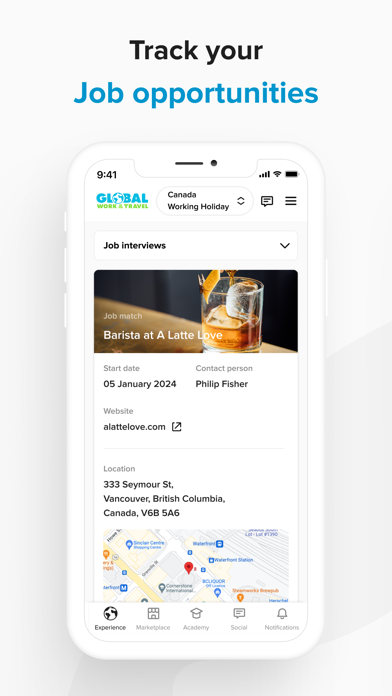 Global Work & Travel Screenshot