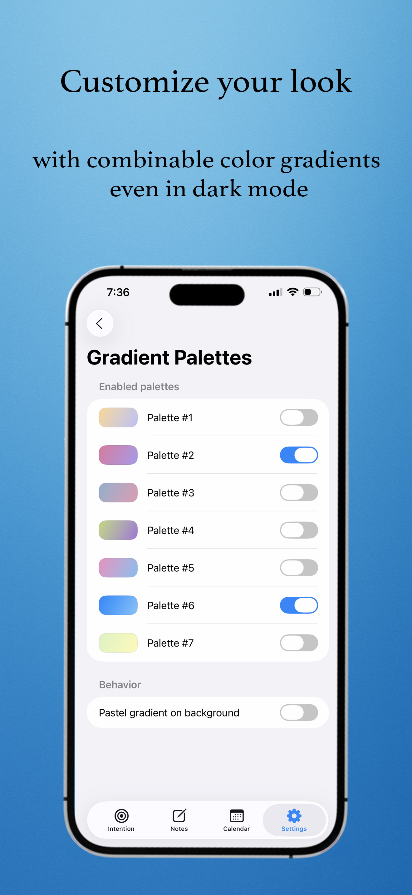Intent Note screenshot 5