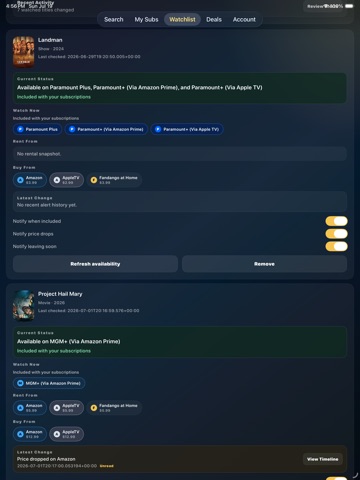 StreamSaver AI ipad screenshot 3