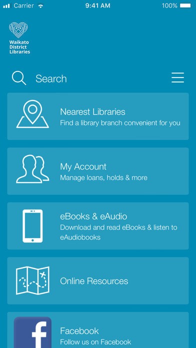 Screenshot #1 pour Waikato District Libraries