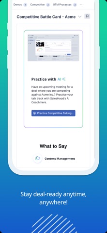 SalesHood screenshot