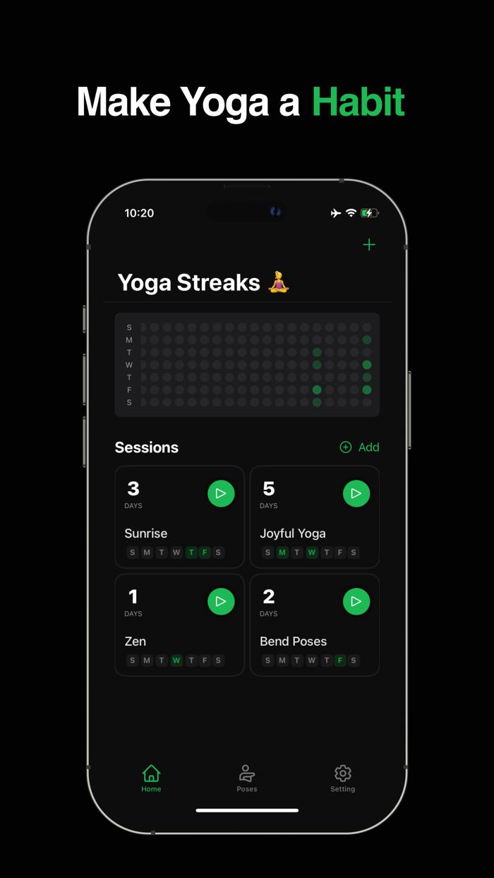 Yoga Streaks