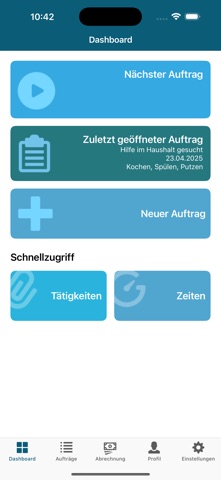 Helferportal für Suchende screenshot