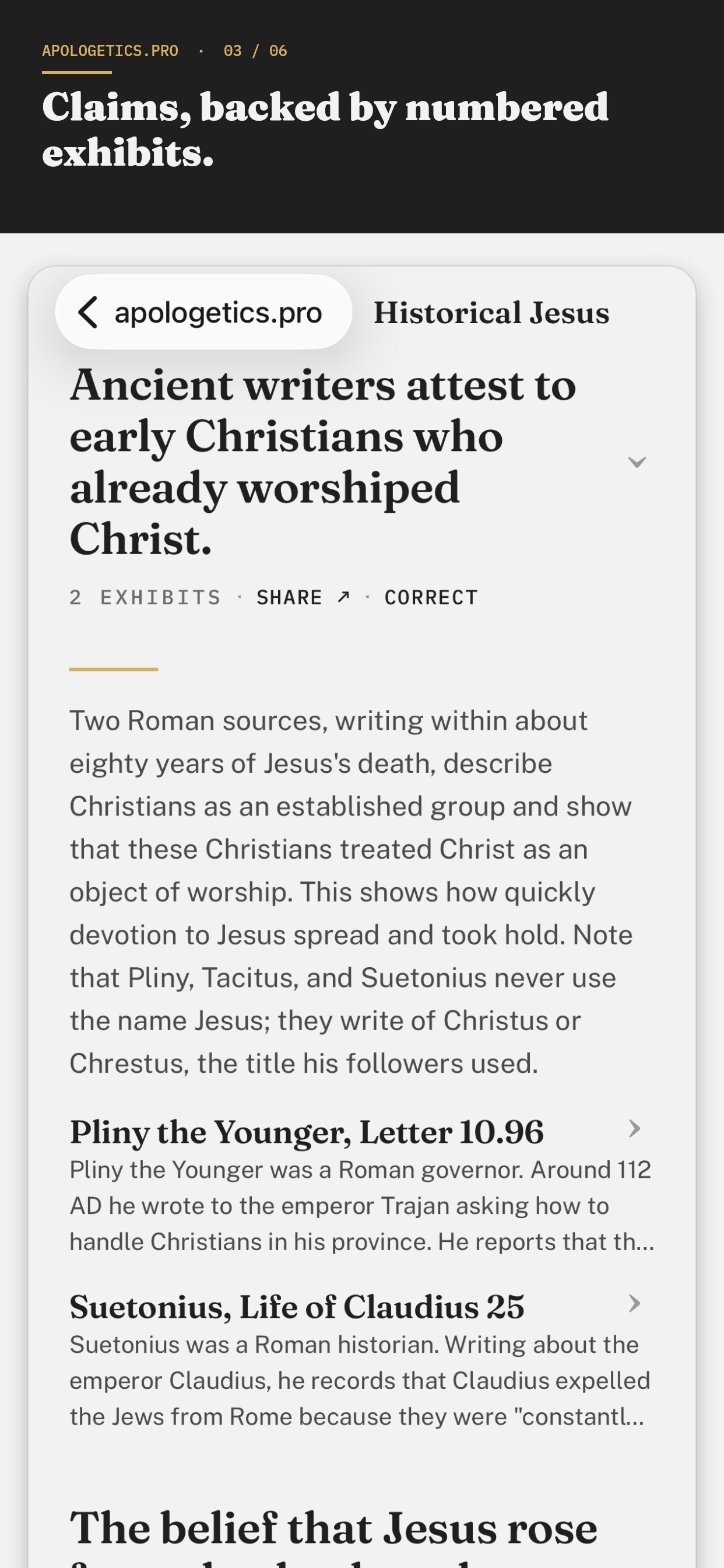 Screenshot 3 of apologetics.pro