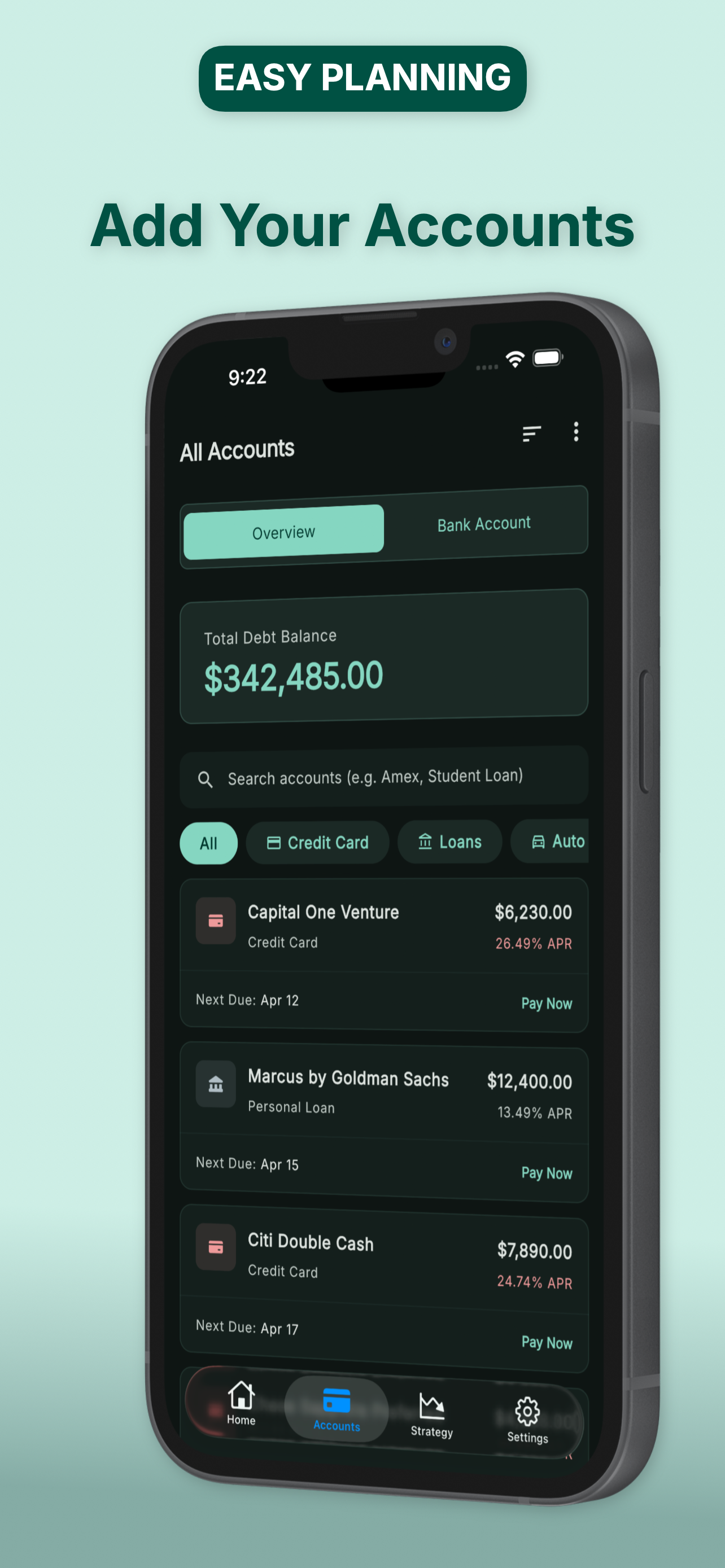 Saldar: Debt Payoff Tool screenshot 3