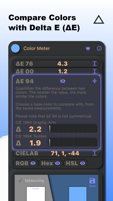 Colorimeter Camera Color Meter Screenshot 8 of 10