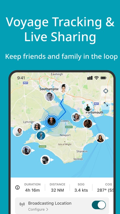 SailTies: Logbook GPS Tracking