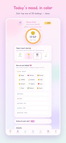 Maeum: Mood Diary & Horoscope Screenshot 1 of 8