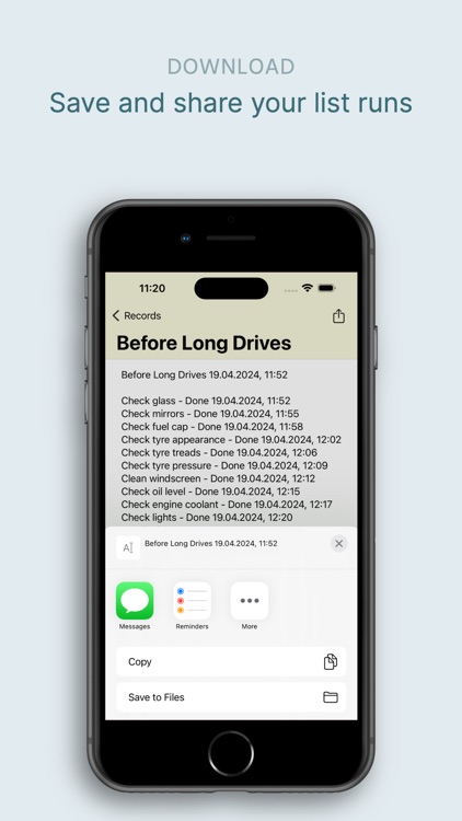 Repeatable Checklists screenshot-5