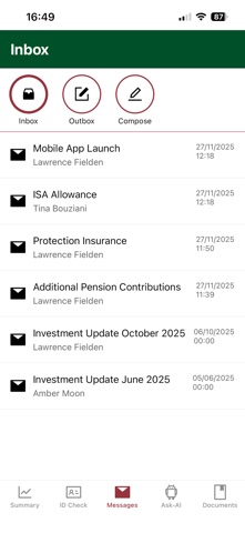EB Wealth screenshot
