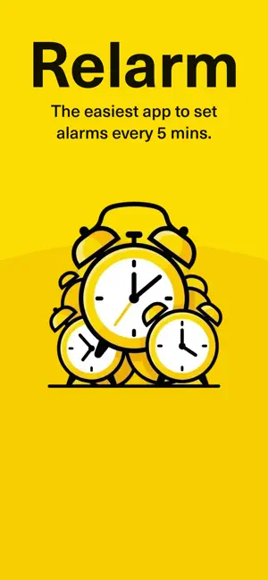 Relarm: 5minute interval alarm screenshot 1