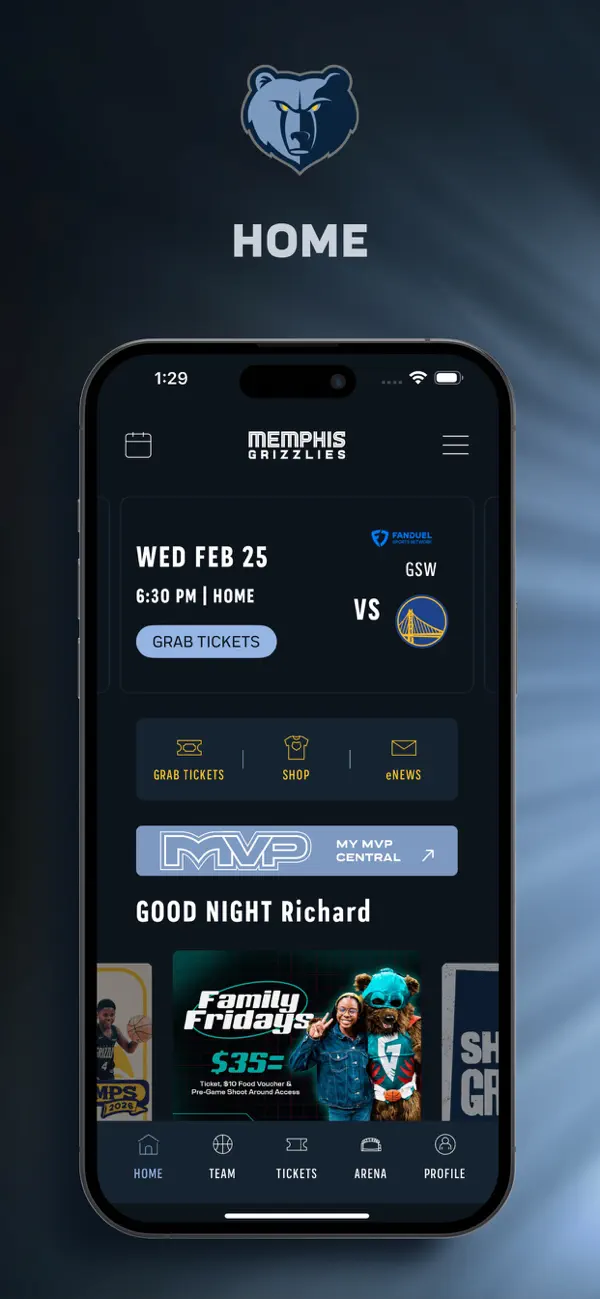 Screenshot #1 pour Memphis Grizzlies