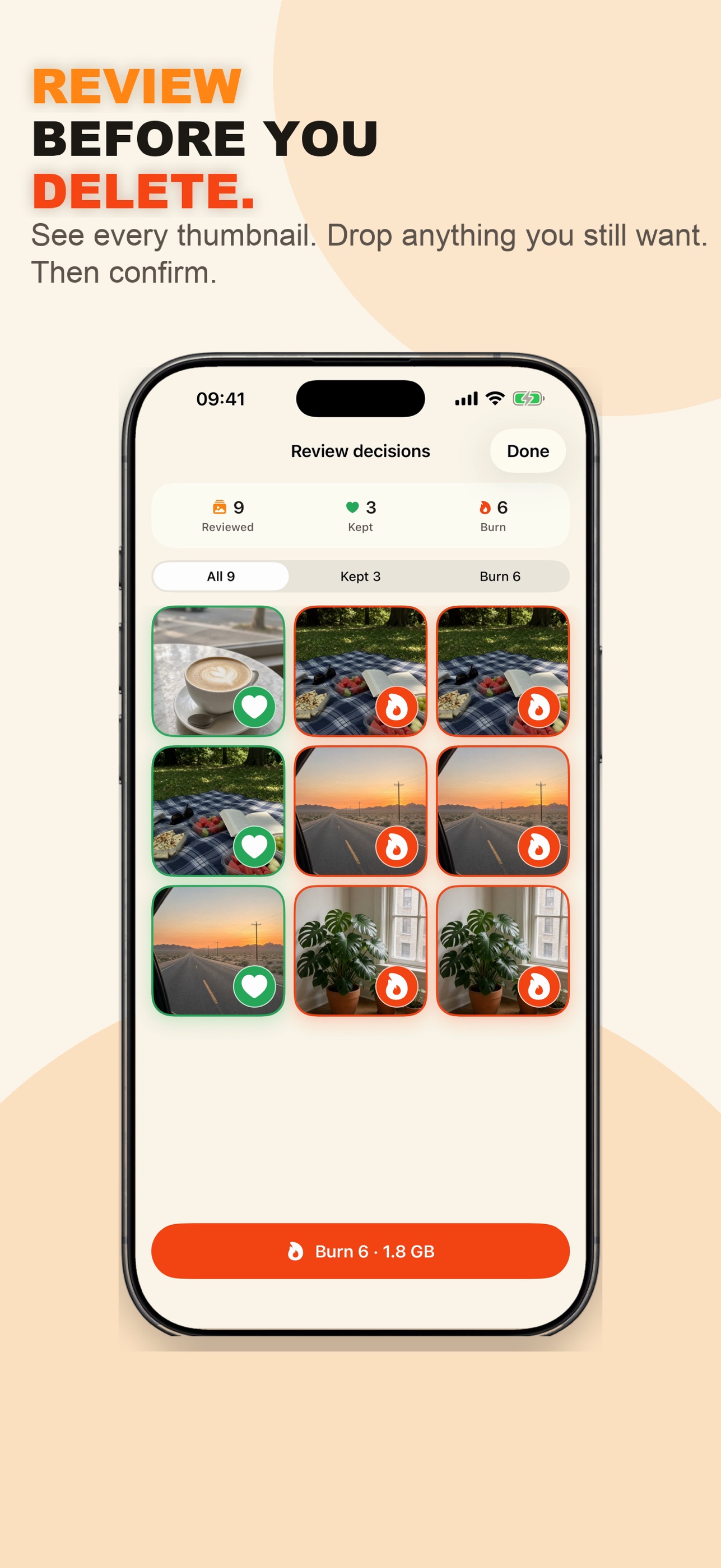 Screenshot 4 of BurnRoll: Photo Cleaner