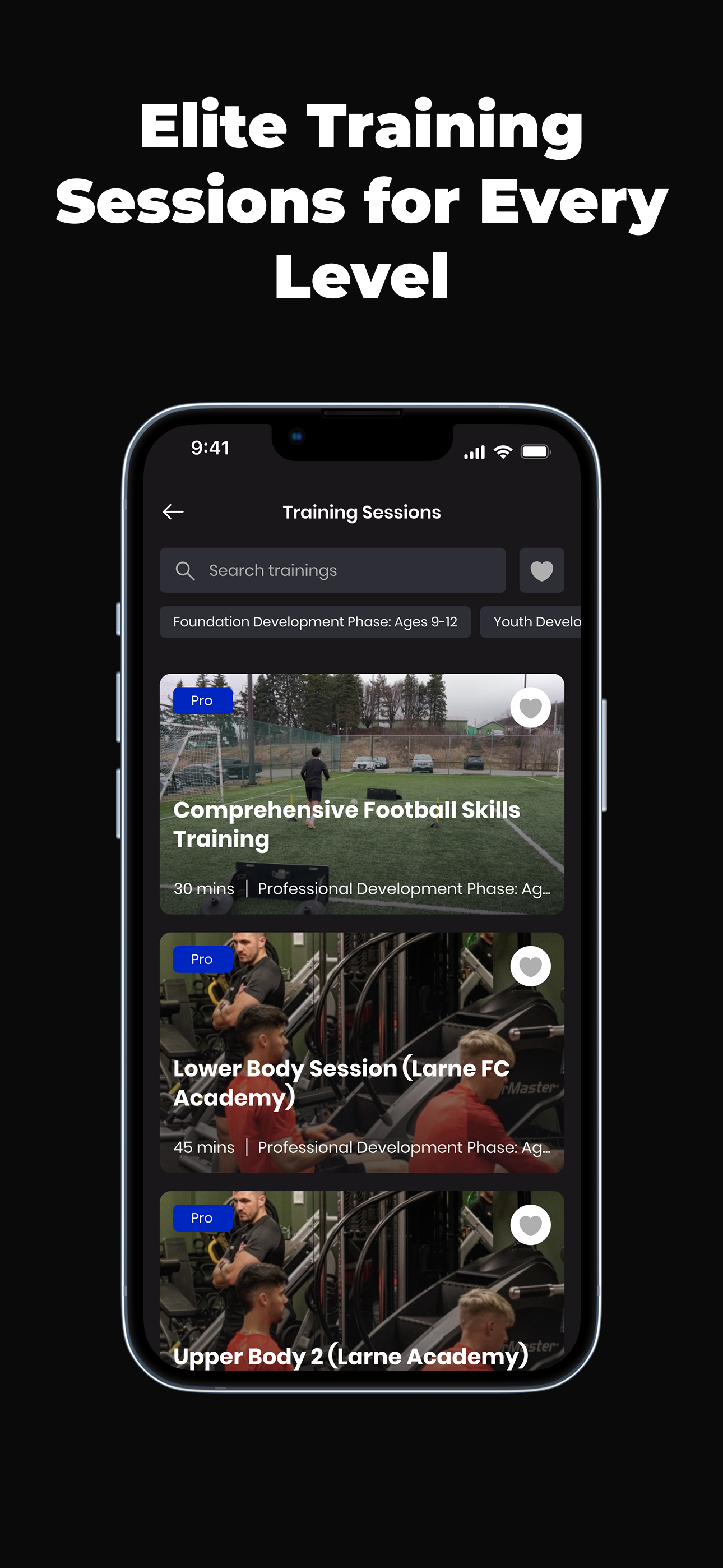 Ian McClurg Soccer Training screenshot 3