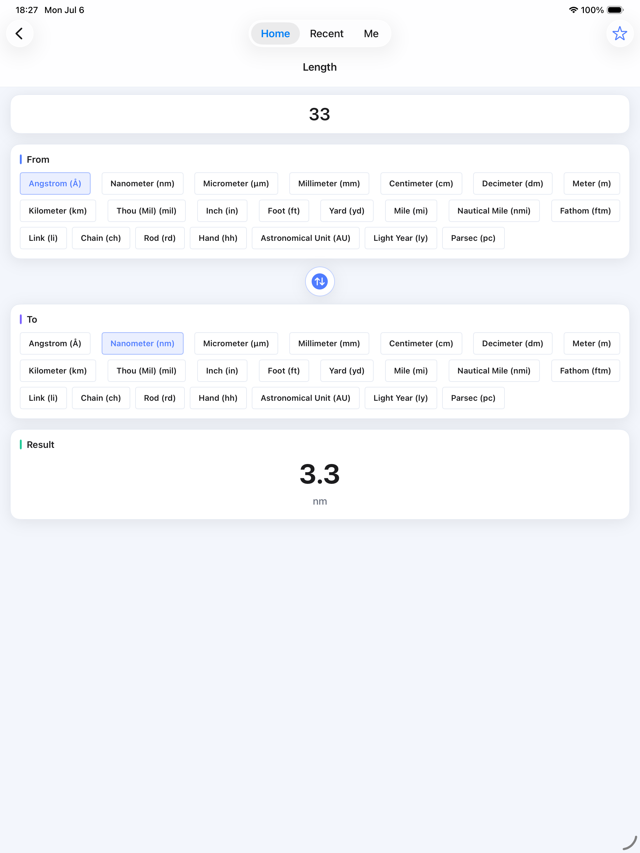 Smart Unit Converter Plus screenshot 5