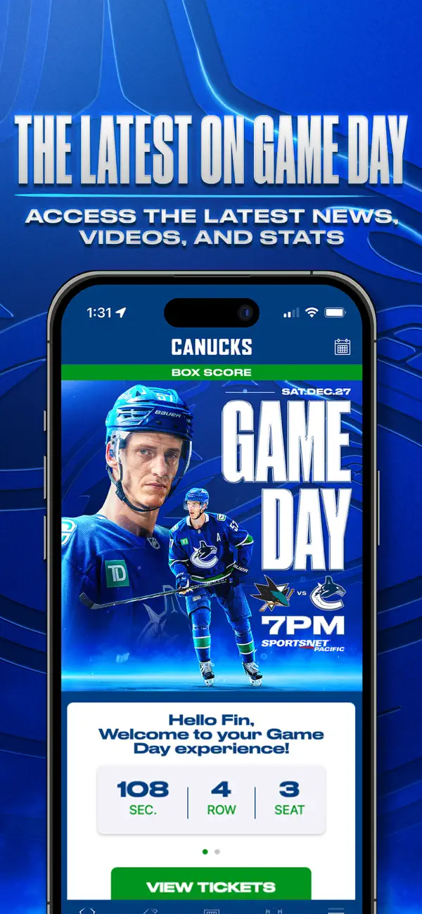 Screenshot #2 pour Canucks