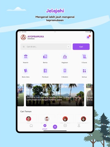 AyoPramuka Kwarnas iPad screenshot 4