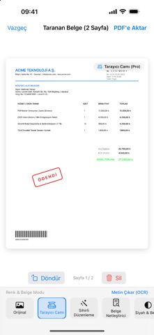PDFMaster - Document Scanner Screenshot 2 of 3