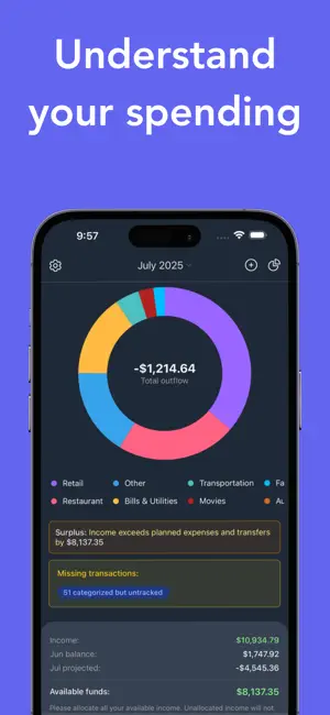 Skwad: Privacy-First Budgeting screenshot 1
