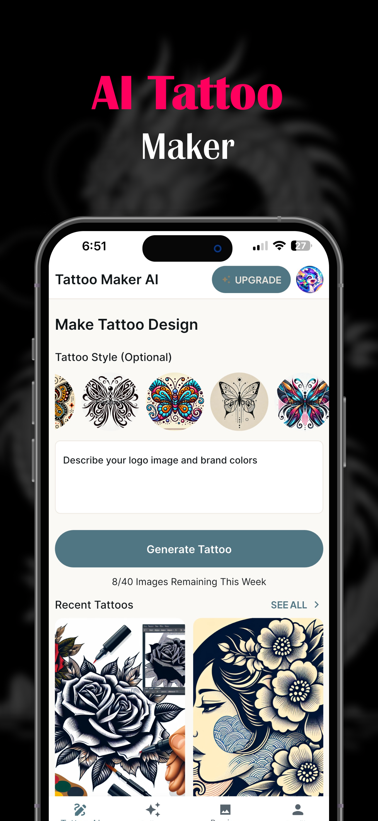 Tattoo Maker AI - Inker screenshot 7