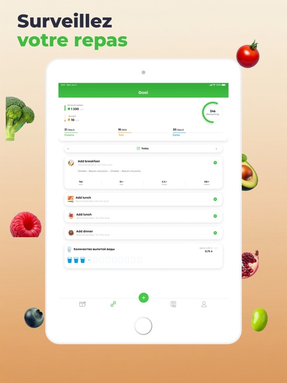 Screenshot #6 pour Compteur de calories ScanFood