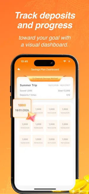 CrediDiary – Track & Save iPhone screenshot 3