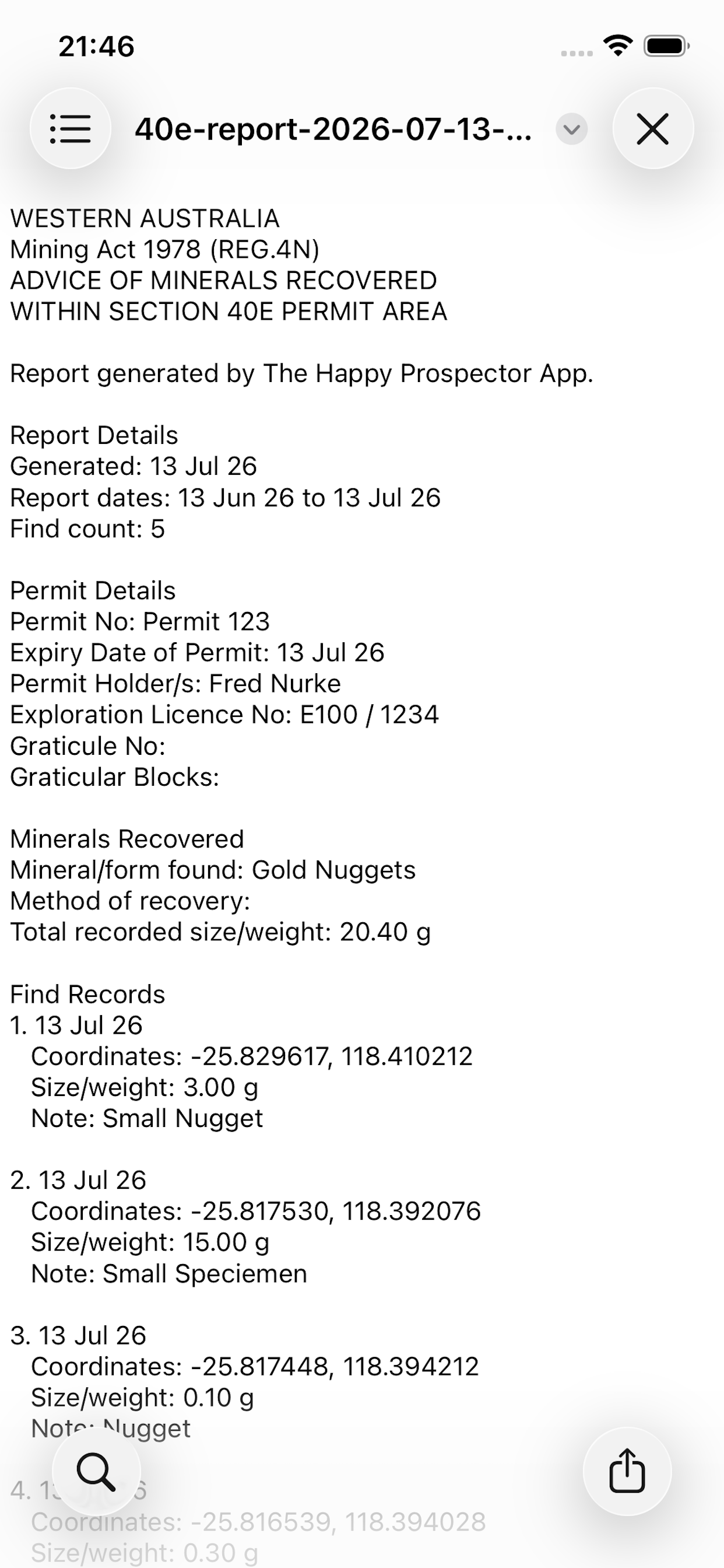 Happy Prospector: Offline Maps screenshot 7