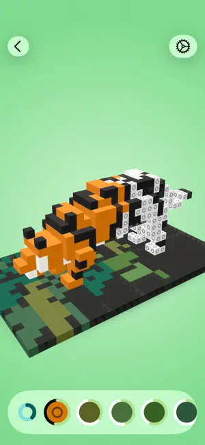 Color Voxel: 3D Pixel Art Game screenshot 2