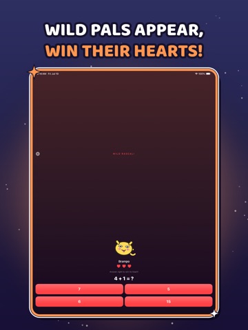 Math Pals: Monster Math Game iPad screenshot