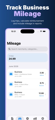 ReceiptMint: Expenses & Tax iPhone screenshot