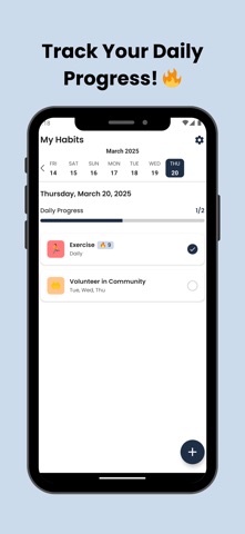 Habit Tracker App: Keep Habits screenshot