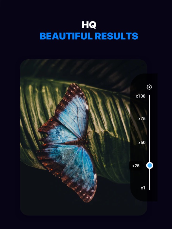 Super Photo Zoom Lens & Camera iPad screenshot 1 - Utilities app