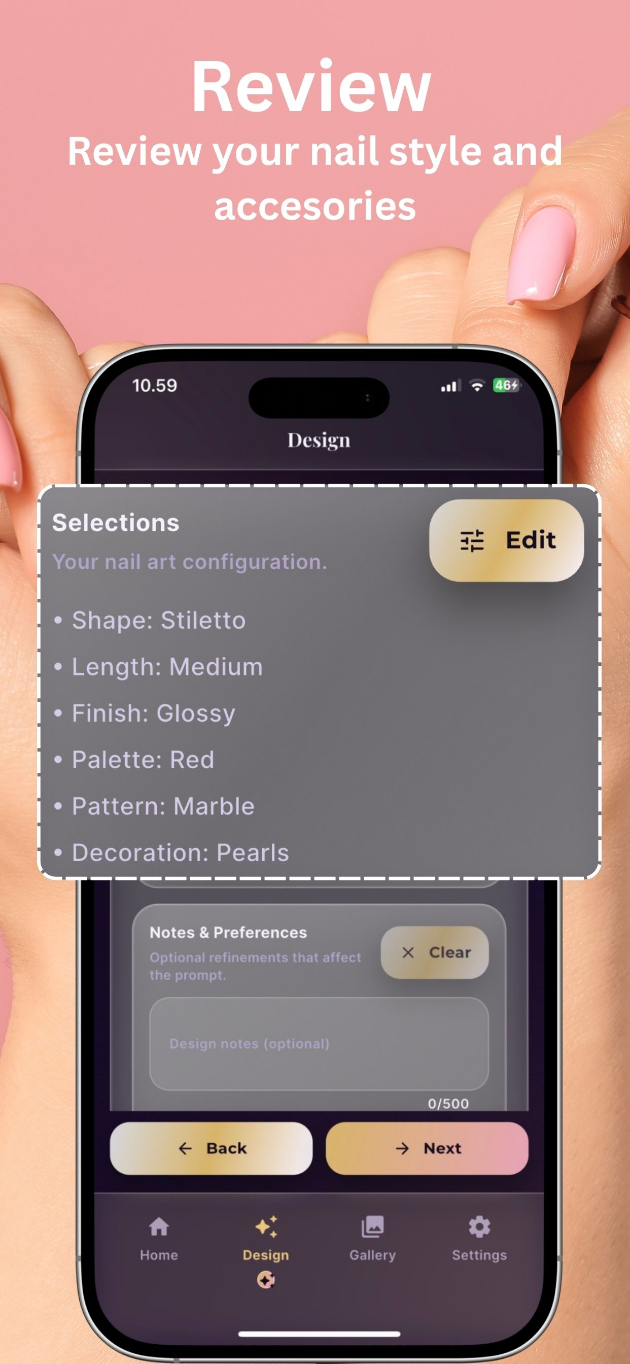 Nails Art - AI Makeover