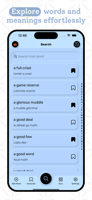 Irish | Irish Dictionary Screenshot 2 of 8
