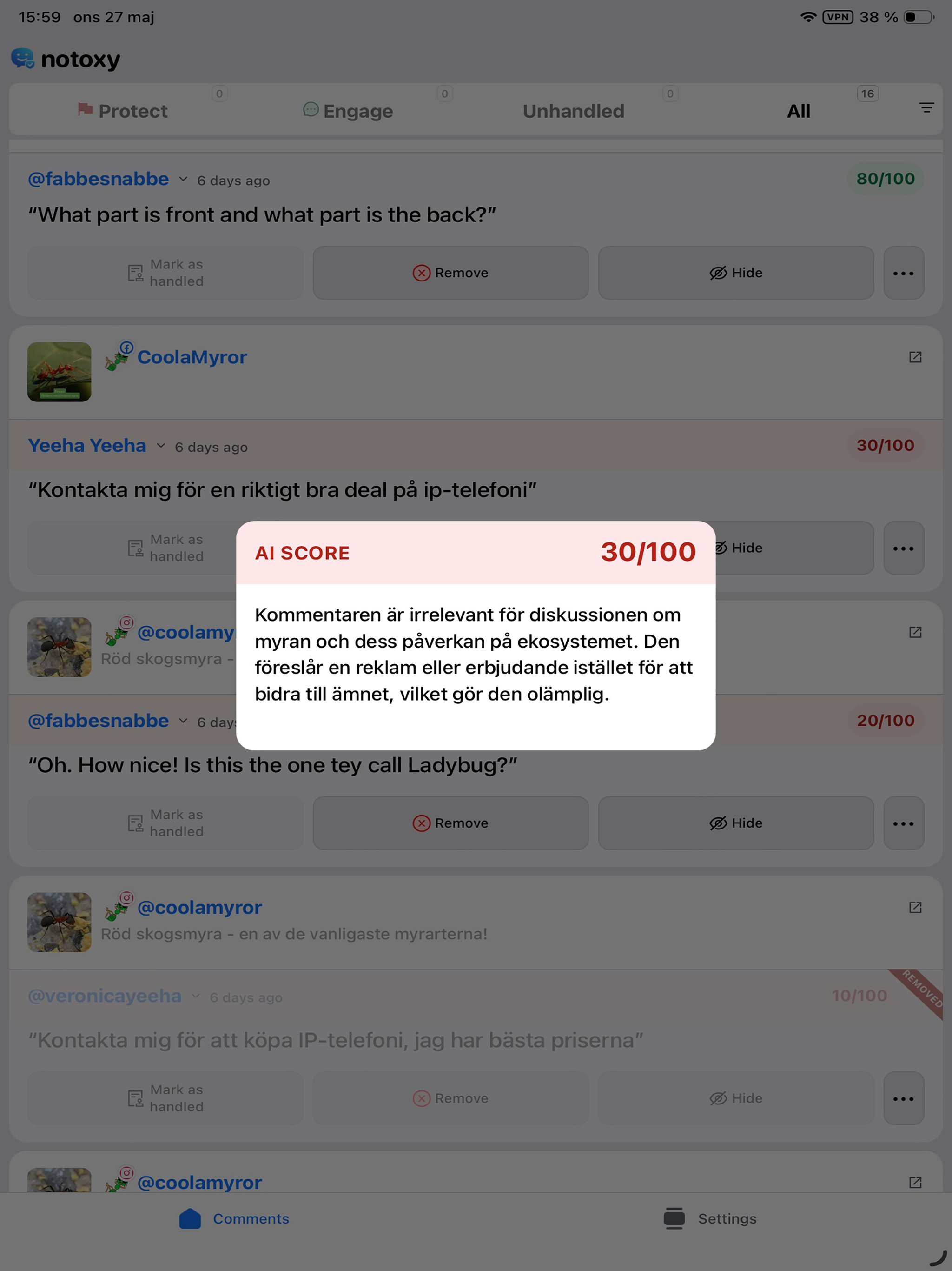 Notoxy screenshot 6