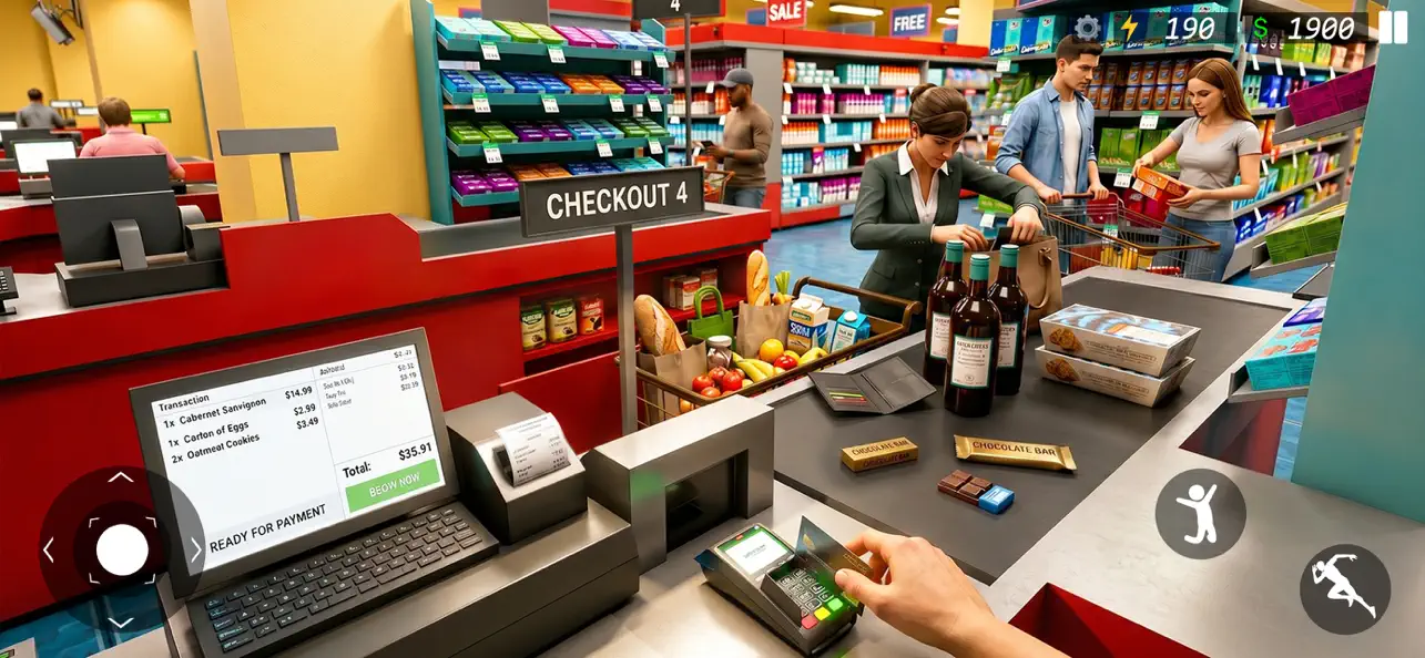 Screenshot #2 pour Simulateur de supermarché 2024