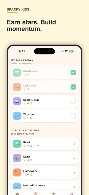 Sparky Kids: Reward Chart screenshot 2