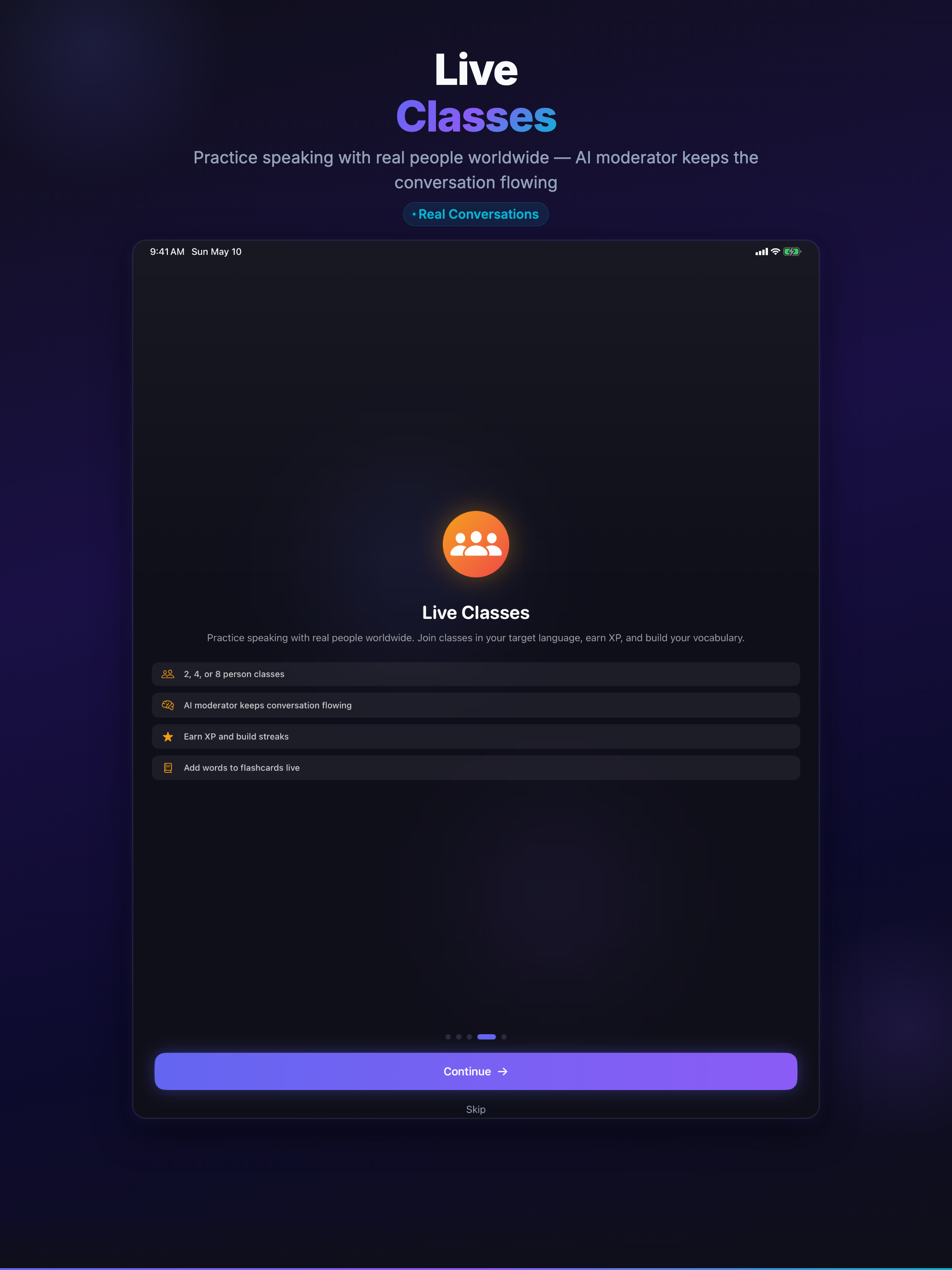 Voxia: AI Language Tutor screenshot 11