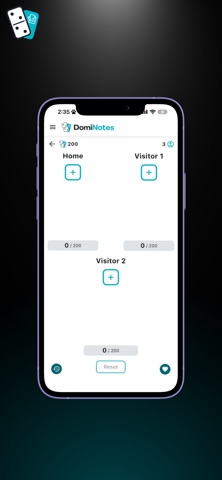 DomiNotes: Domino Scoreboard screenshot