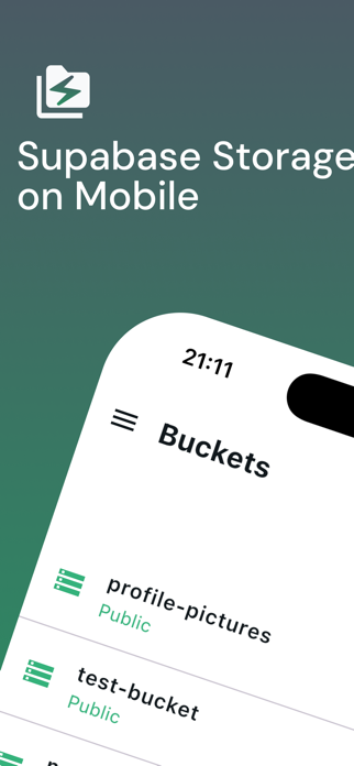 Supabuckt: Supabase Storage Screenshot 1 of 10