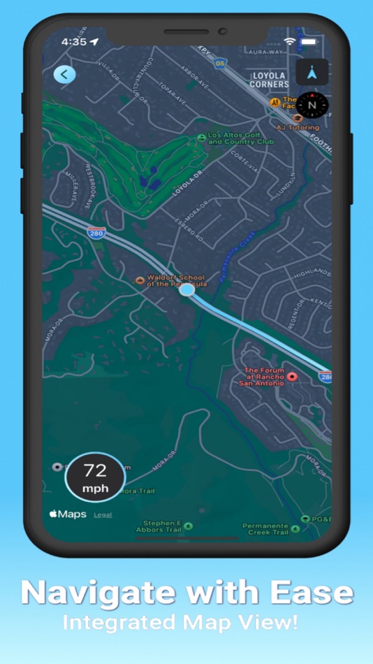 #5. Speedometer GPS Speed Tracker (iOS) 由: Ryan Schefske