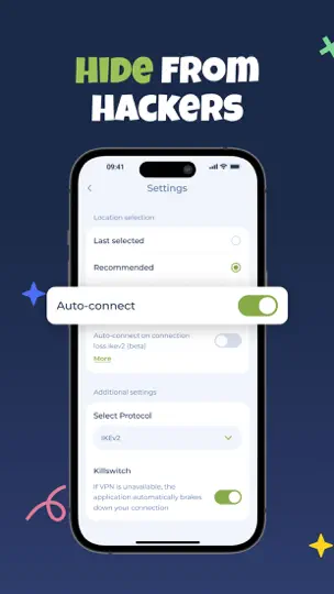 Screenshot von Germany VPN – Fast & Private auf dem iPhone 4