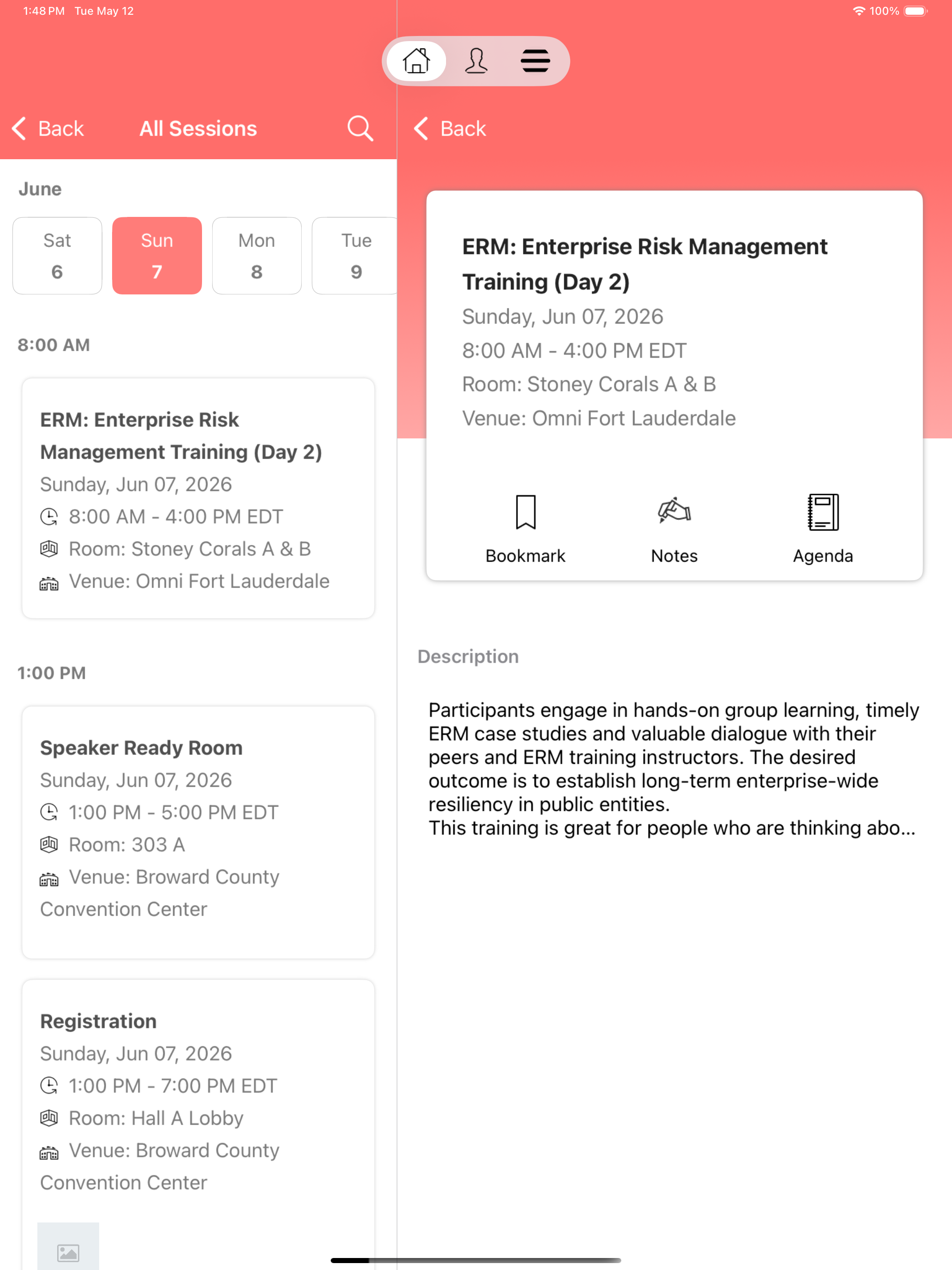 PRIMA Events