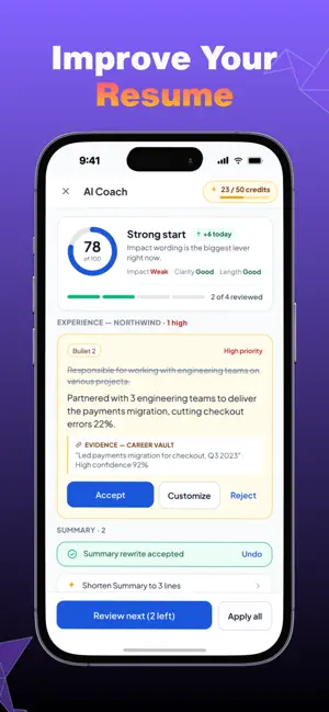 AI Resume Builder: ResumateAI screenshot 3